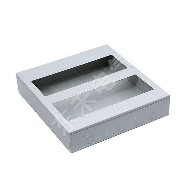 4-36 way three-phase iron or stainless steel wall monted enclosure distribution box
