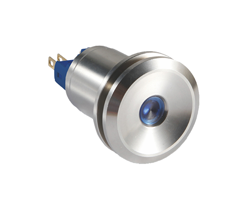 High Point Round Button