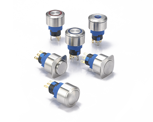 22J16 Metal Button Switch