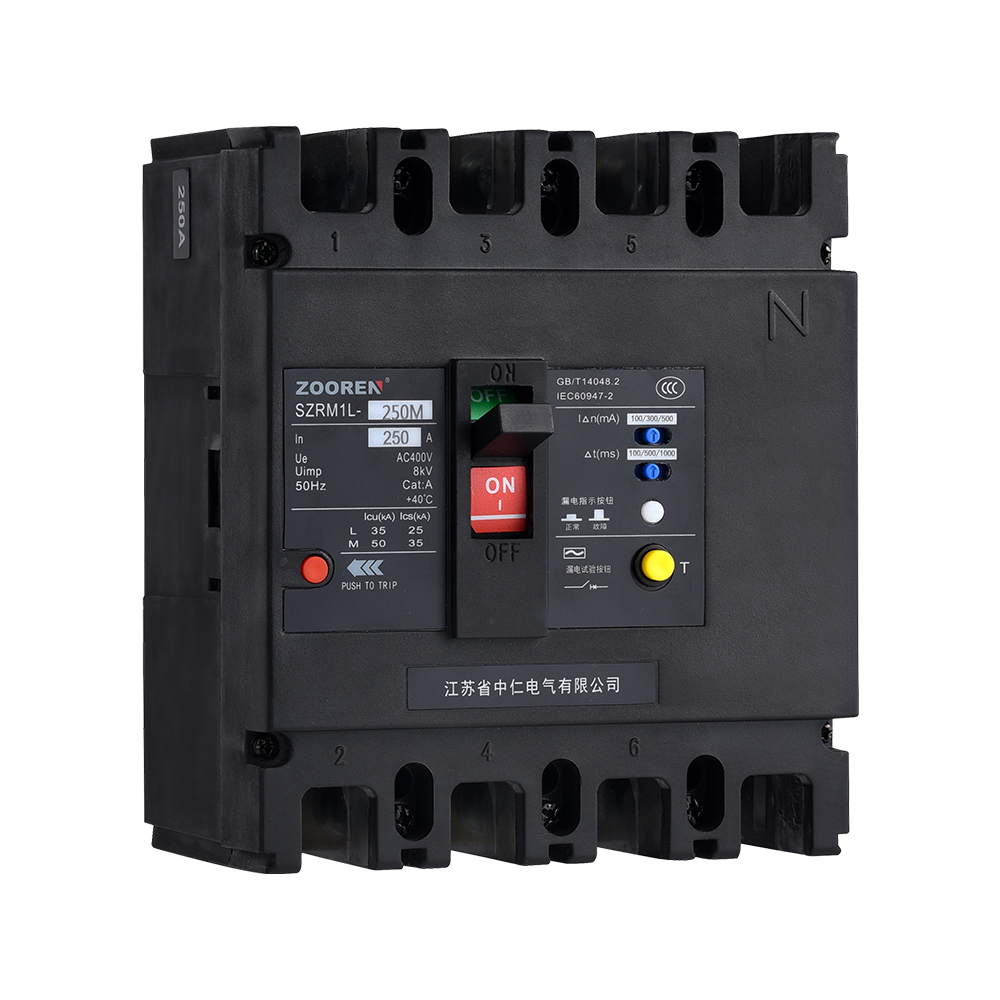 SZRM1L Series Residual Current Operated Circuit Breaker