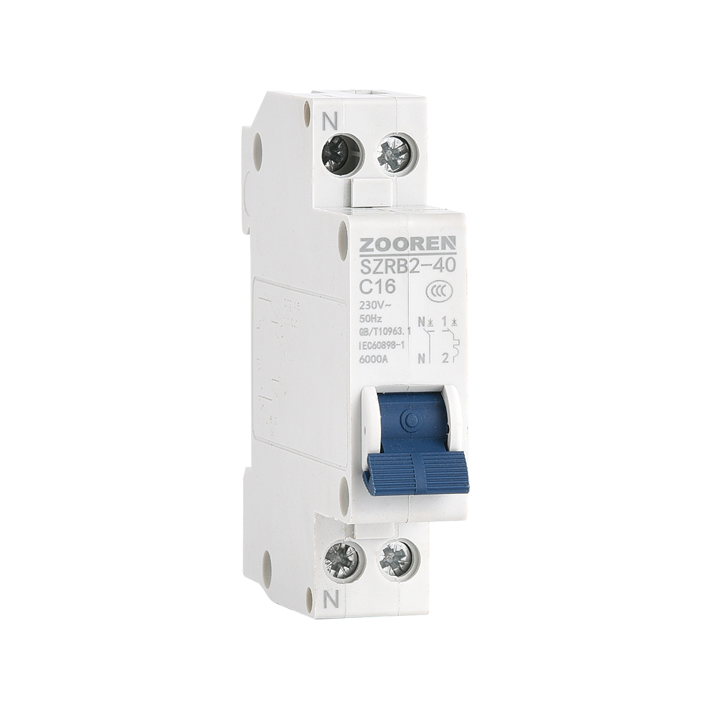 SZRB2-40 Series "Phase Line+neutral Line" Miniature Circuit Breaker