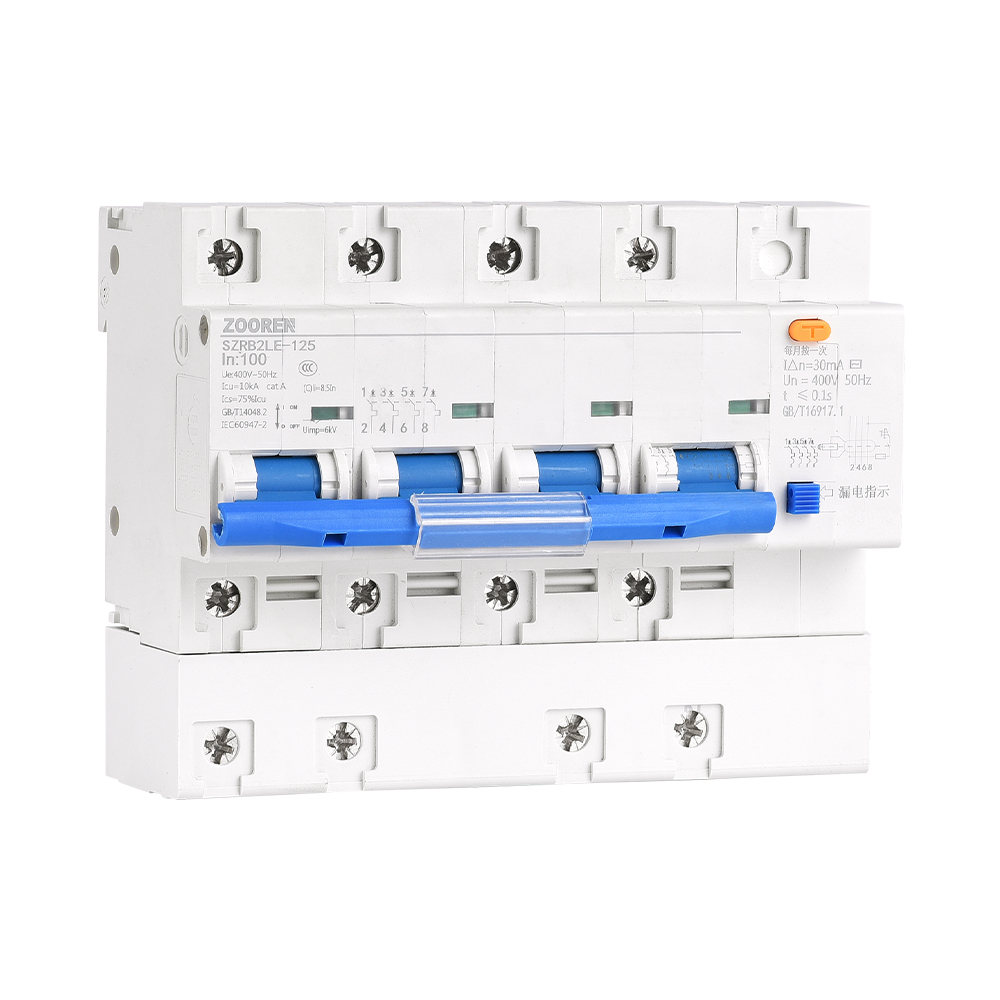 SZRB2LE-125 Series Residual Current Operated Circuit Breaker