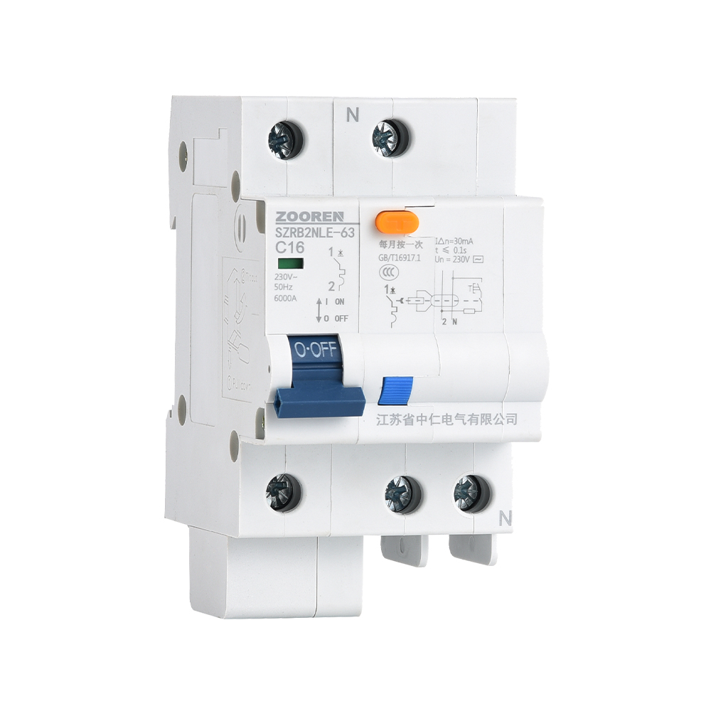 SZRB2NLE-63 Series Residual Current Operated Circuit Breaker